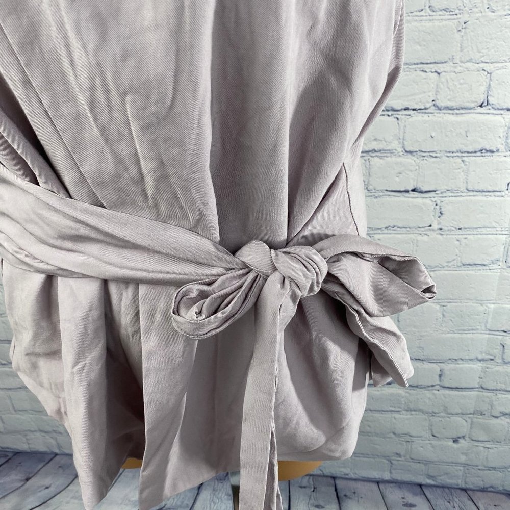 Sugar + Lips Sleeveless Belted Purple Mini Dress - Picture 6 of 10